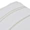 Hello Honey® White Square Embroidered Multistripe Cotton Pillow Cover